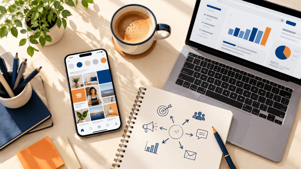 Campañas de marketing digital en redes sociales y Google Ads
