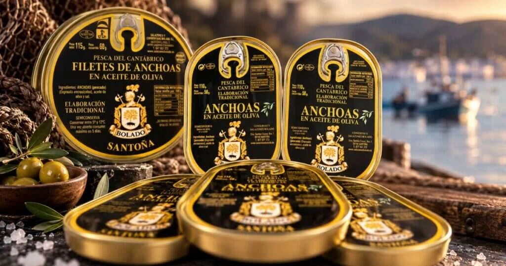 Web de Salazones Bolado, anchoas del Cantábrico elaboradas a mano en Santoña